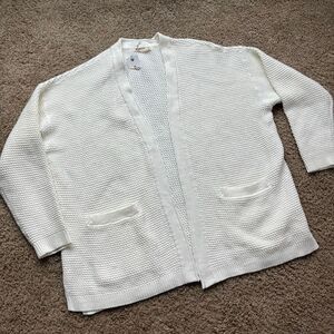 Marine Layer Catalina Cardigan Textured Cotton Knit Slouchy XL NWT